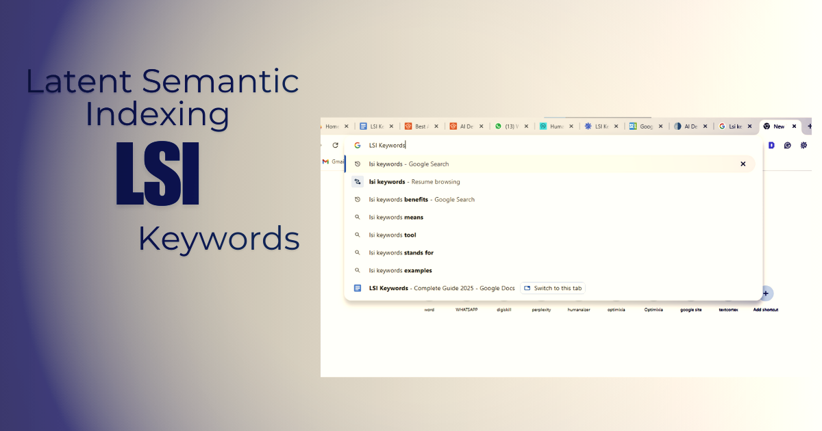LSI Keywords: Complete Guide 2025